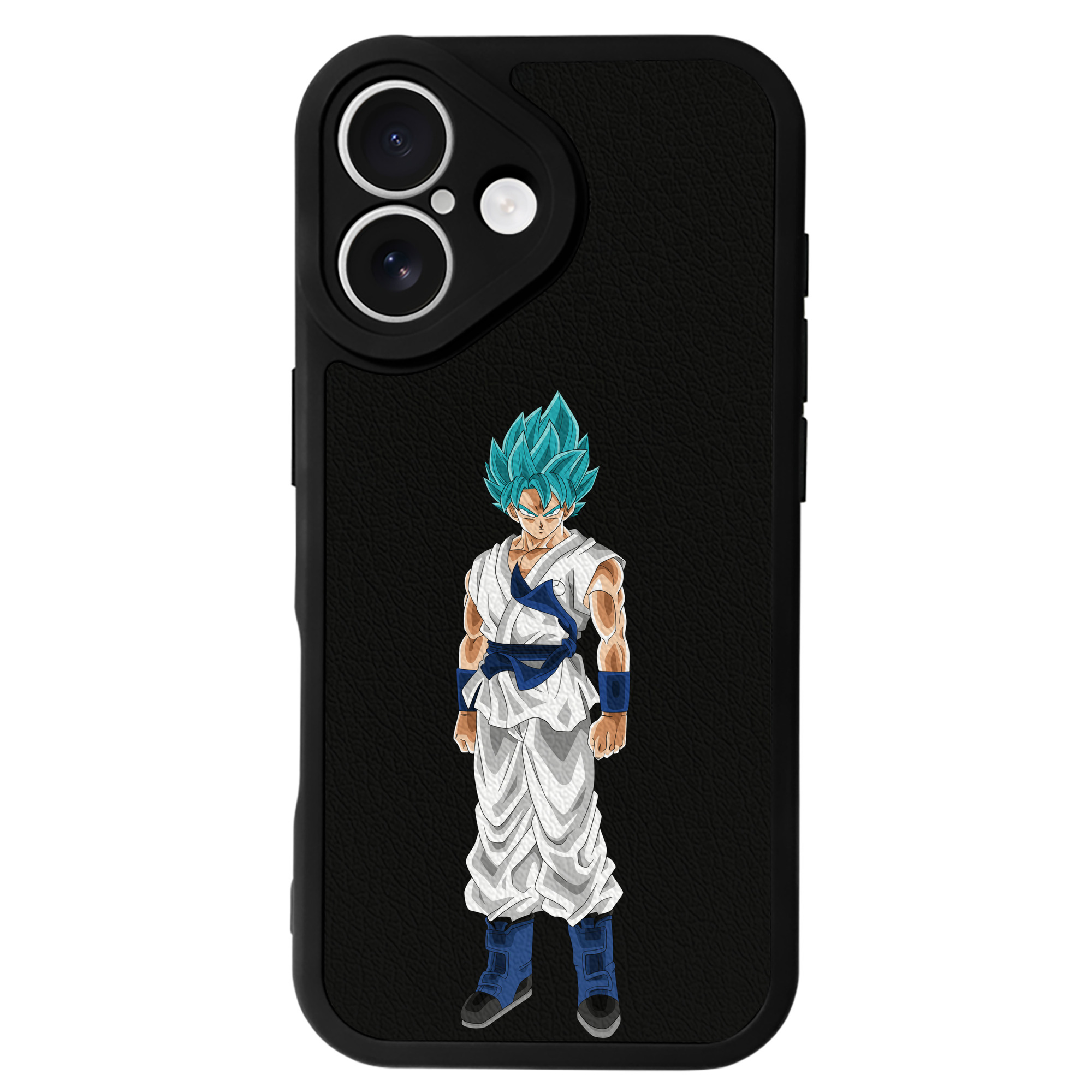 （画像用） ドラゴンボール 孫 悟飯（そんごはん）DRAGON BALL Son Gohan 【iPhone 16シリーズ対応】シリコンスマホケース（レザー調） 材質：シリコン